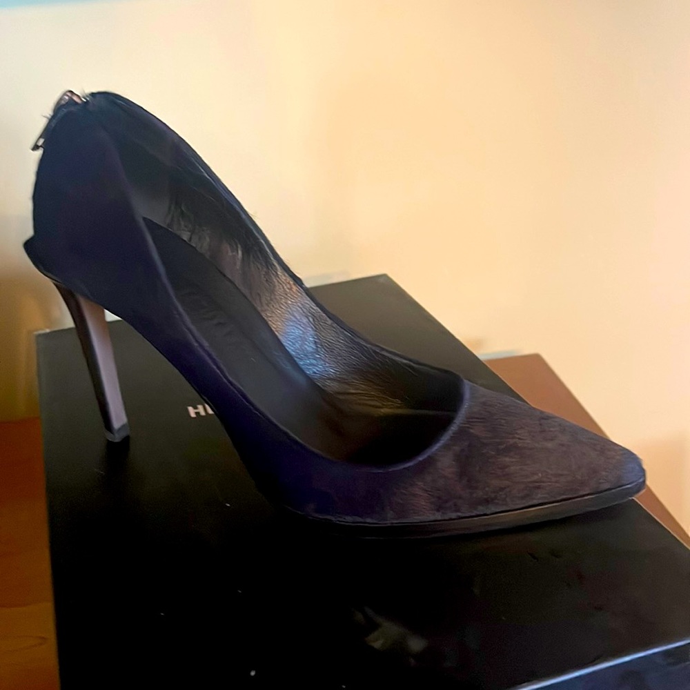 Helmut lang ‘fur’ pumps